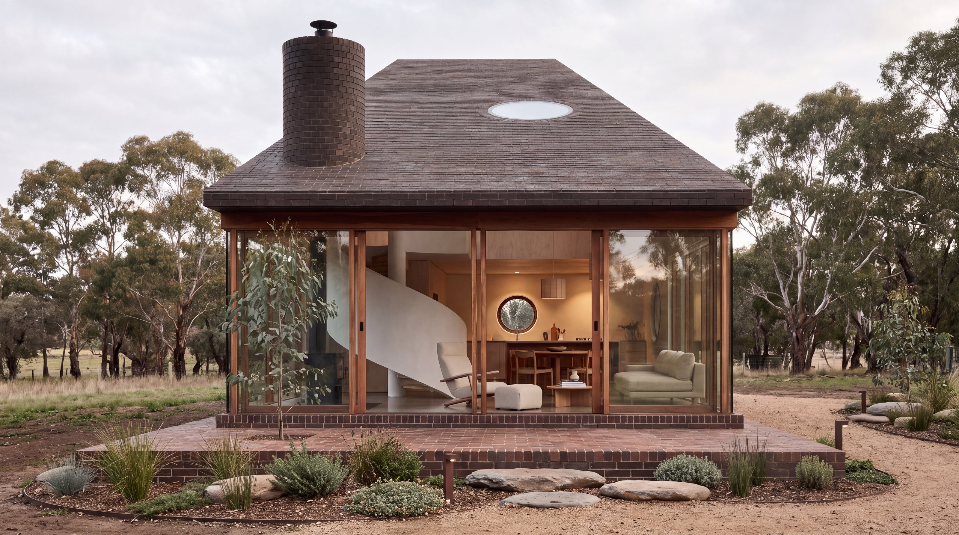 Pre-designed home — Lantern Loft, exterior render